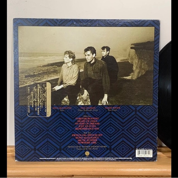 B-movie Lp Forever Running. Vinyl Record 1985. Mint Condition Record Promo Copy - Picture 2 of 8